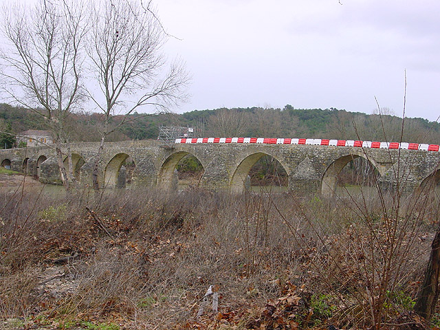 20031228 - la Roque sur Cèze - Pont Charles Martel - 2